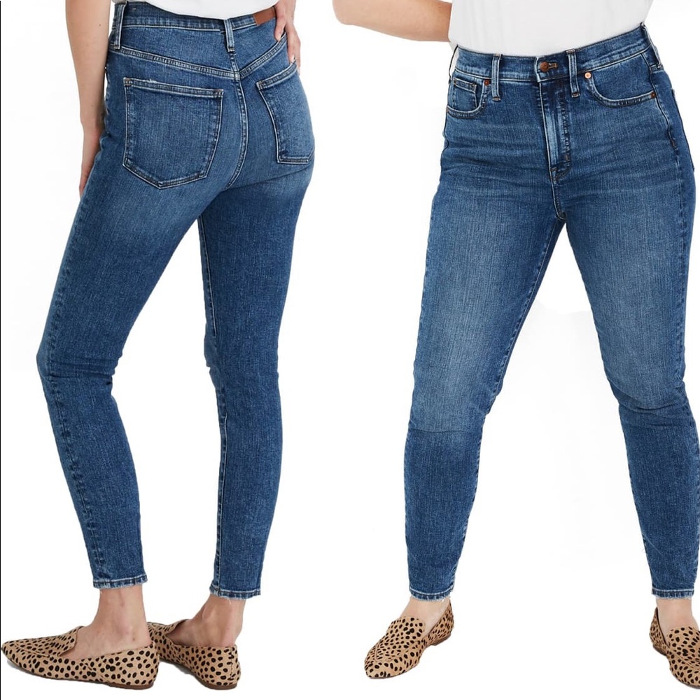 Madewell 11” High Rise Skinny Longridge Wash 26